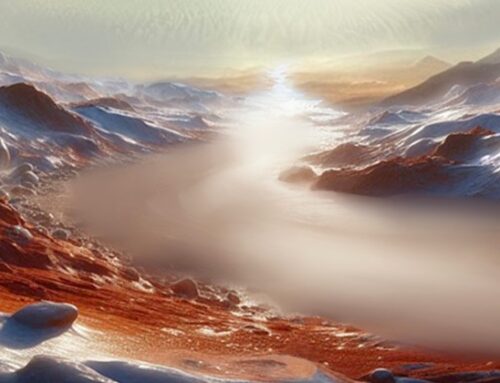 Mars’ atmospheric changes linked to lake formation