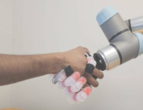 Prosthetic hand mimics human touch